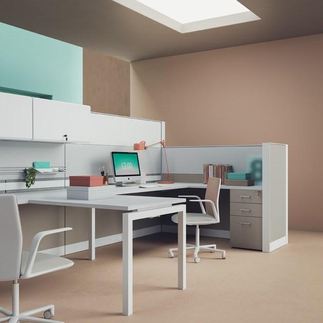 PROF Отдельностоящая модульная офисная перегородка из дерева Openwall sun-id-1512114 - Вид №7