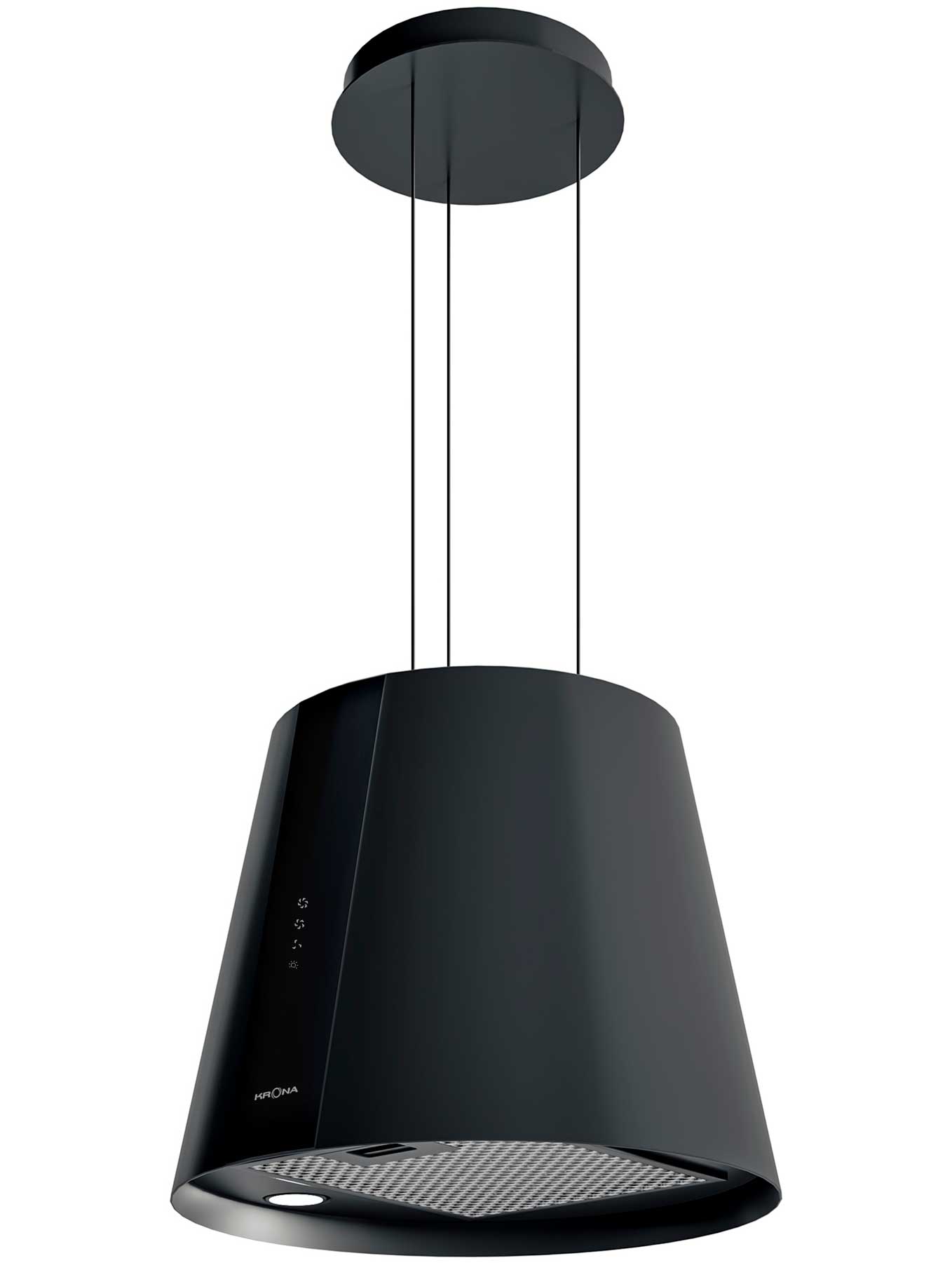 5356577 Вытяжка островная KRONA HOLLY ISOLA 500 S черный STDN-0048450