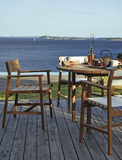 Skargaarden Садовое кресло Batyline® с подлокотниками Djurö sun-id-1403072 - Вид №1