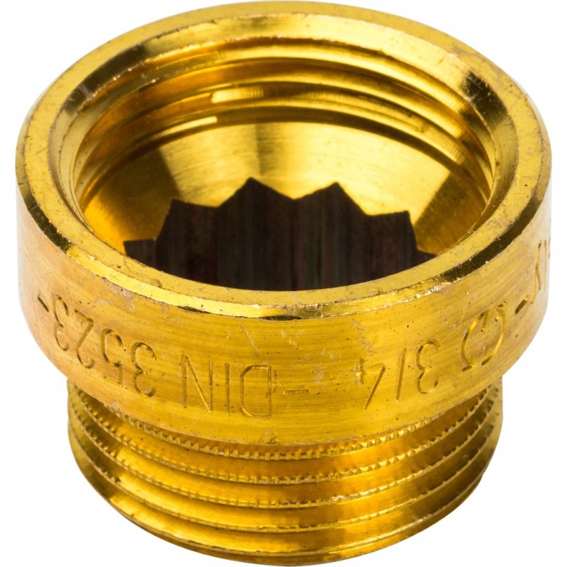 Удлинитель ВН 3/4"х10 мм латунь STOUT SFT0001003410 - Вид №1