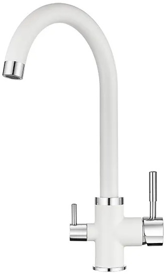 2168, АРКТИК (БЕЛЫЙ), СМЕСИТЕЛЬ КУХОННЫЙ