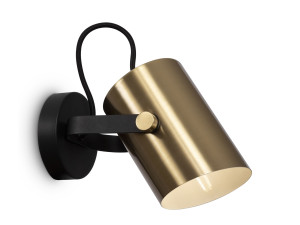 Регулируемая металлическая настенная лампа