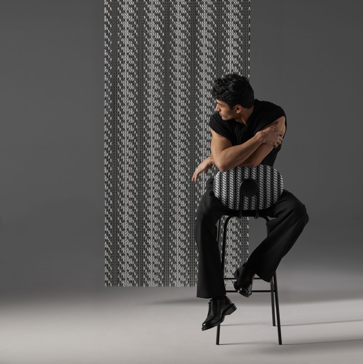 Алюминиевая проволочная палатка Kriskadecor WEAVING COLLECTION ARCH-00057479 - Вид №22