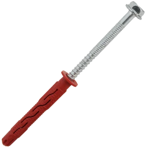 Дюбель фасадный Hilti HRD-H 10x80 мм нейлон/оцинкованная сталь цвет красный 20 шт.