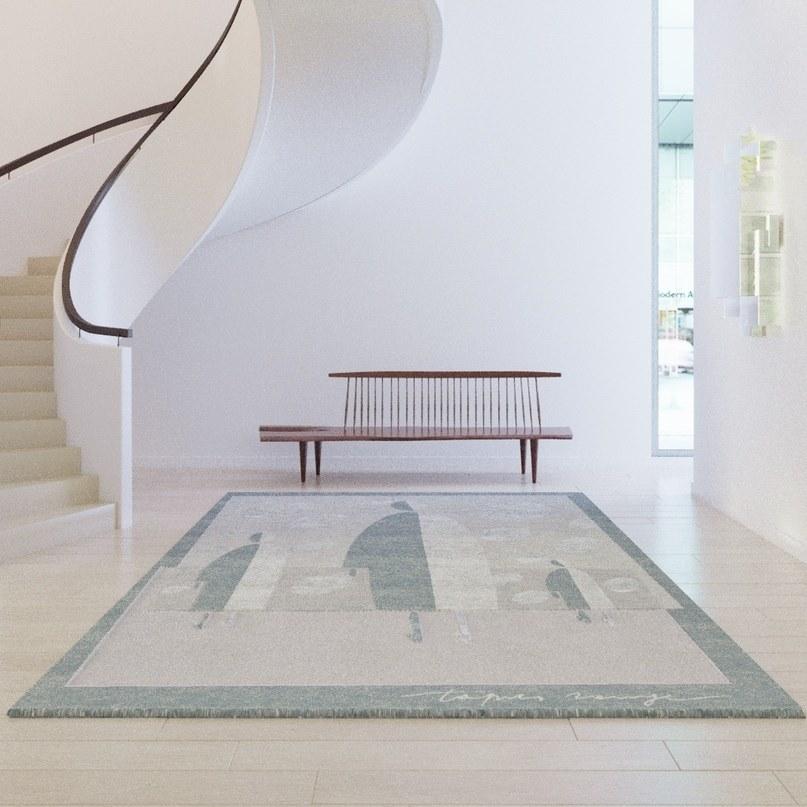 Tapis Rouge Прямоугольный коврик ручной работы Frozen Tr1439 - Вид №4