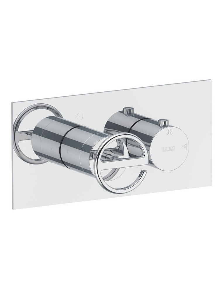 5212/2/P/E
+ 484021 Bellosta Rubinetterie ВСТРОЕННЫЙ ТЕРМОСТАТИЧЕСКИЙ СМЕСИТЕЛЬ С ДИВЕРТЕРОМ НА 2 ВЫХОДА Electa