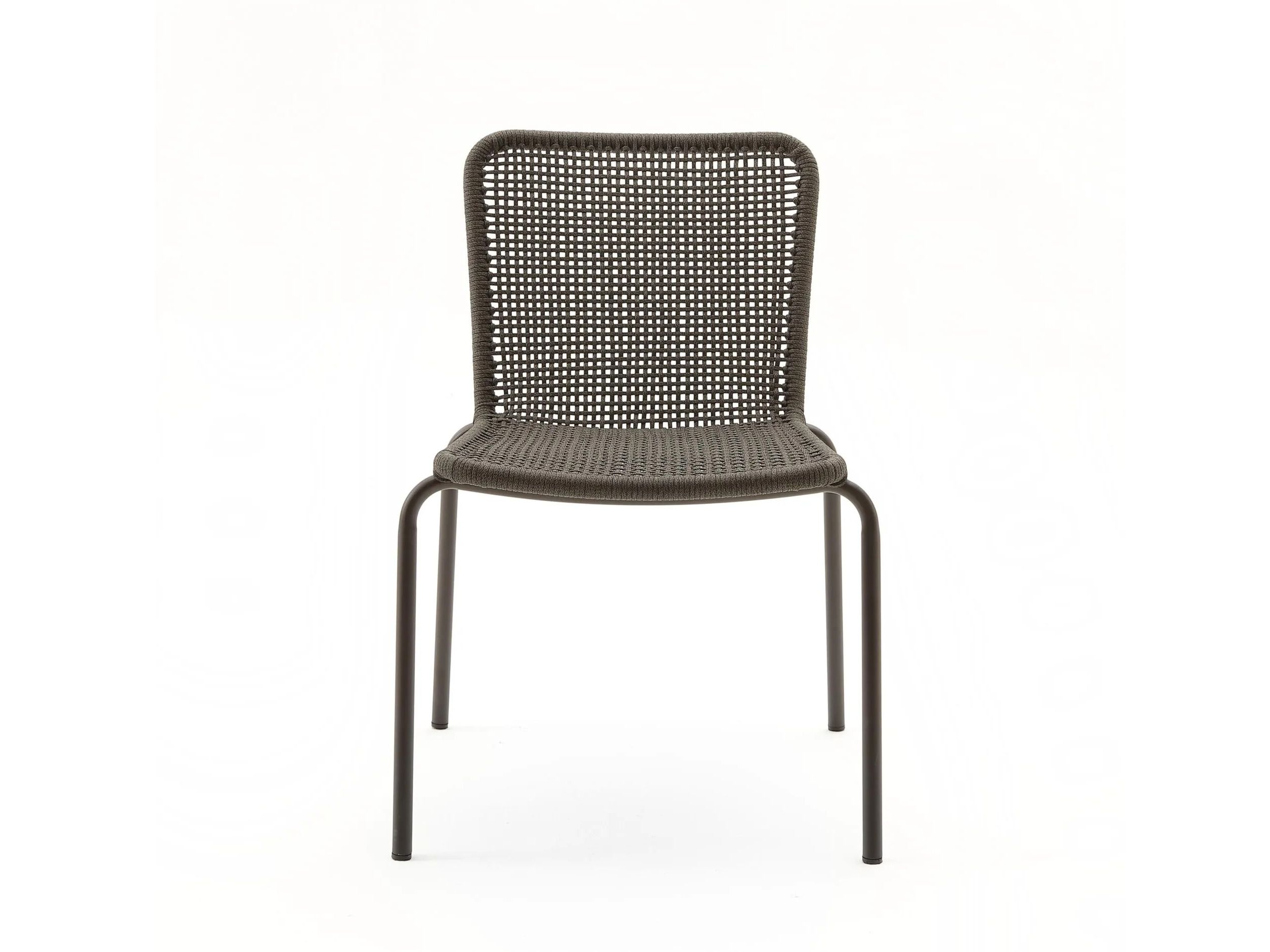 Плетеный алюминиевый сад штабелируемый стул Nodo Italia Via ARCH-00130689 - Вид №1