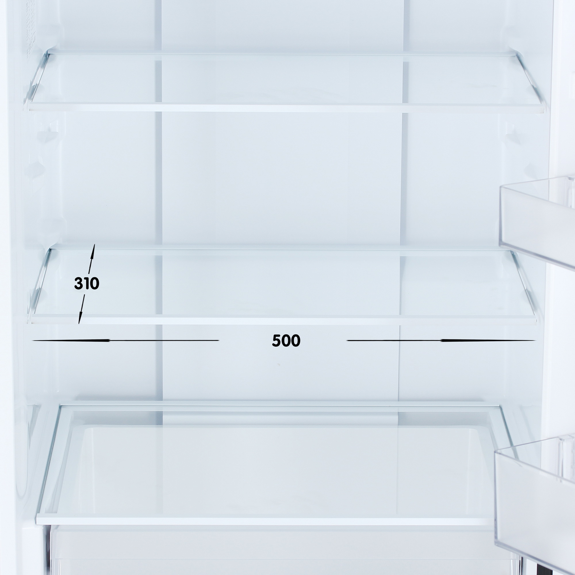 9248213 Холодильник с морозильником   Candy CFN6185B черный STDN-0043963 - Вид №8