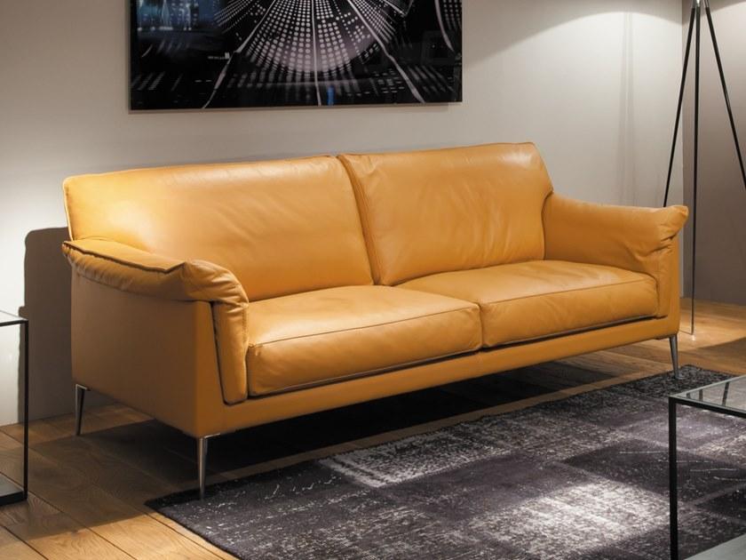 Duvivier Canapés Съемный кожаный диван Helium Helixc21, helixc22, helixc23 - Вид №1