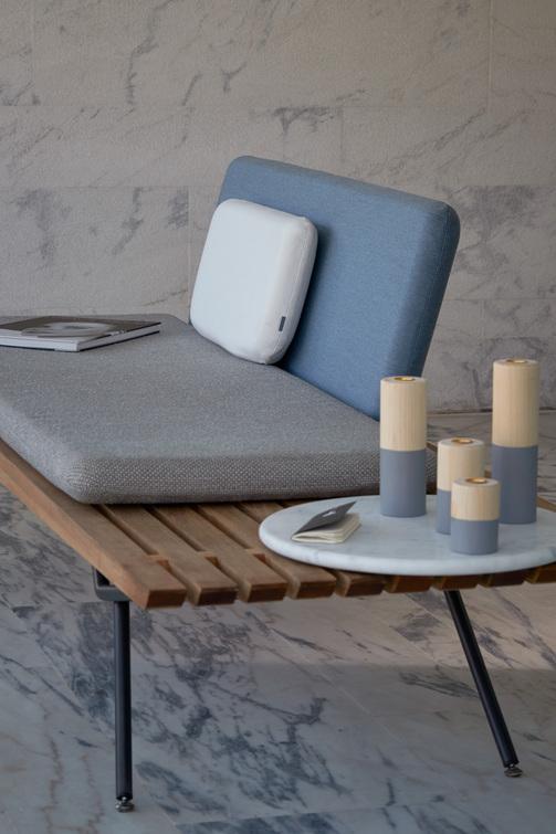 MNST436 Диван модульный 1-мест. лава iroko 130 Manutti San - Вид №2