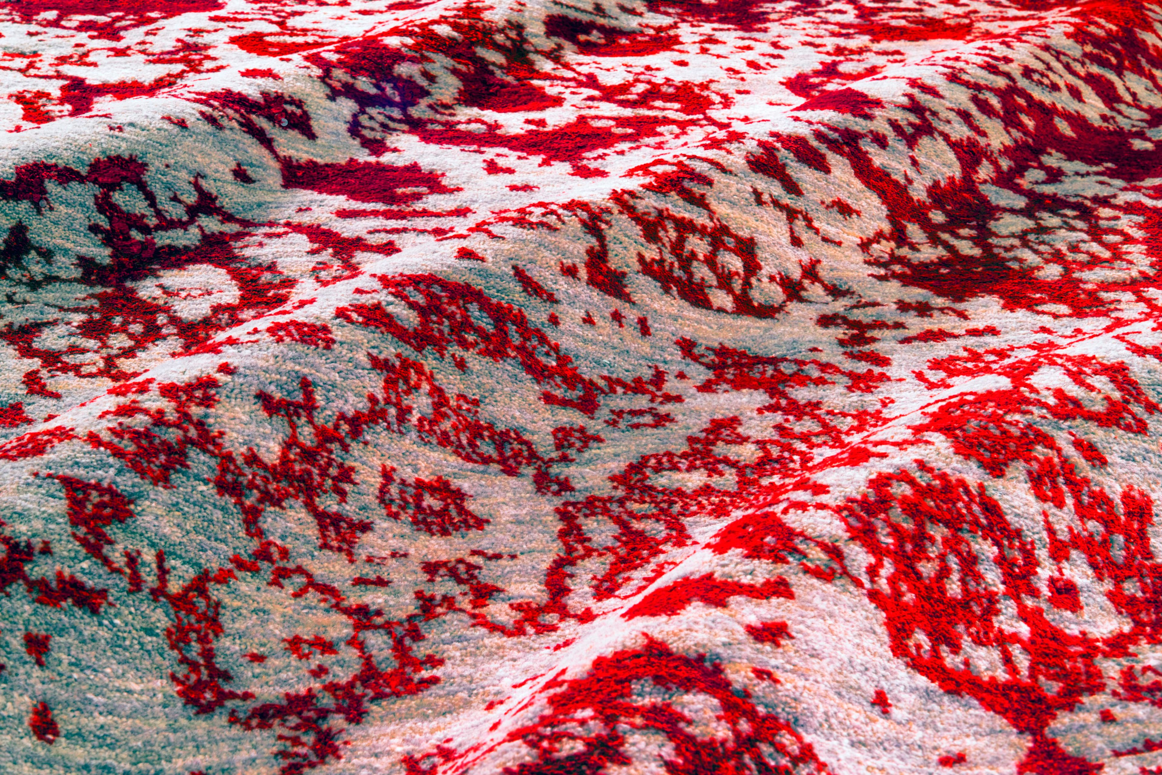 Прямоугольный ковер из шерсти и шелка Zollanvari Isfahan Classical Floral Cartouches-Designer ARCH-00032848 - Вид №1