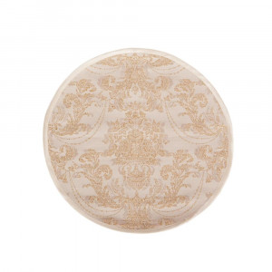 74294 Салфетка круглая 34 Lorensa Айвори Антик BOGACHO