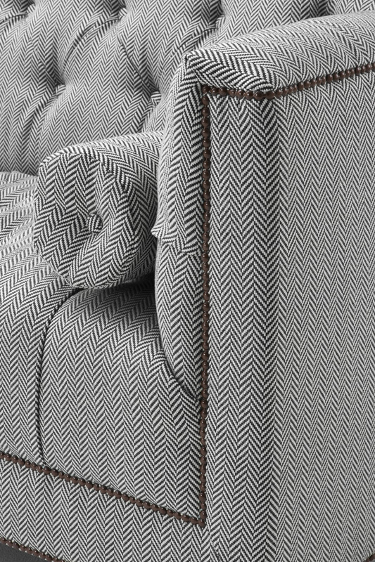 Стул Paolo от Eichholtz Серый EICHHOLTZ ДИЗАЙНЕРСКИЕ, EICHHOLTZ 062205 Серый  - Вид №1