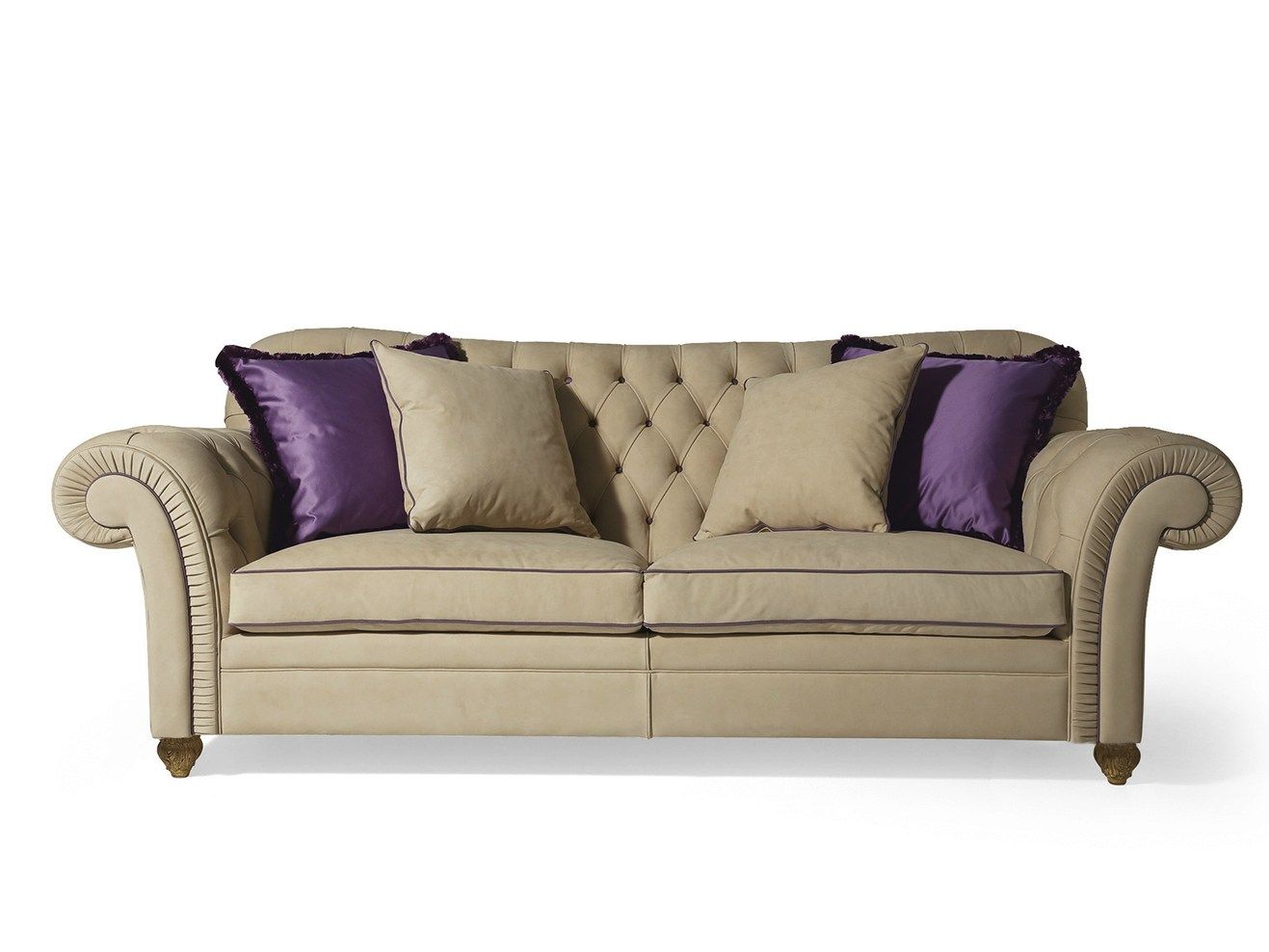 3-местный тканевый диван capitonné OAK Галерея ARCH-00106855 - Вид №1