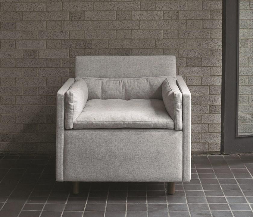 BassamFellows Клубное кресло с подлокотниками Salon Cb-561 - Вид №7