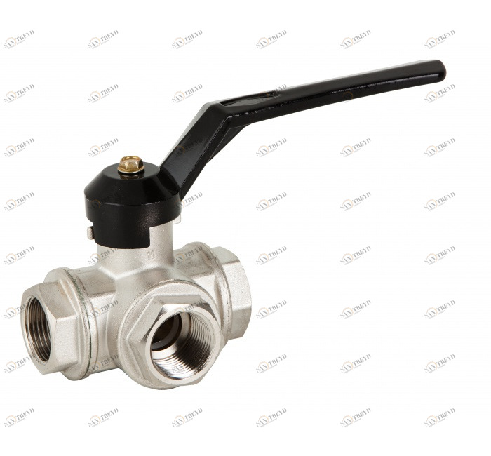 GENEBRE 3080 08 Трехходовой шаровой кран типа «L» (3070) и типа «T» (3080) 