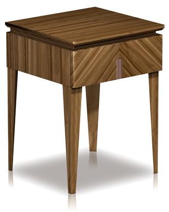 Arte Brotto Прямоугольная тумбочка из орехового дерева с ящиками Leonardo L114n/p - Вид №1