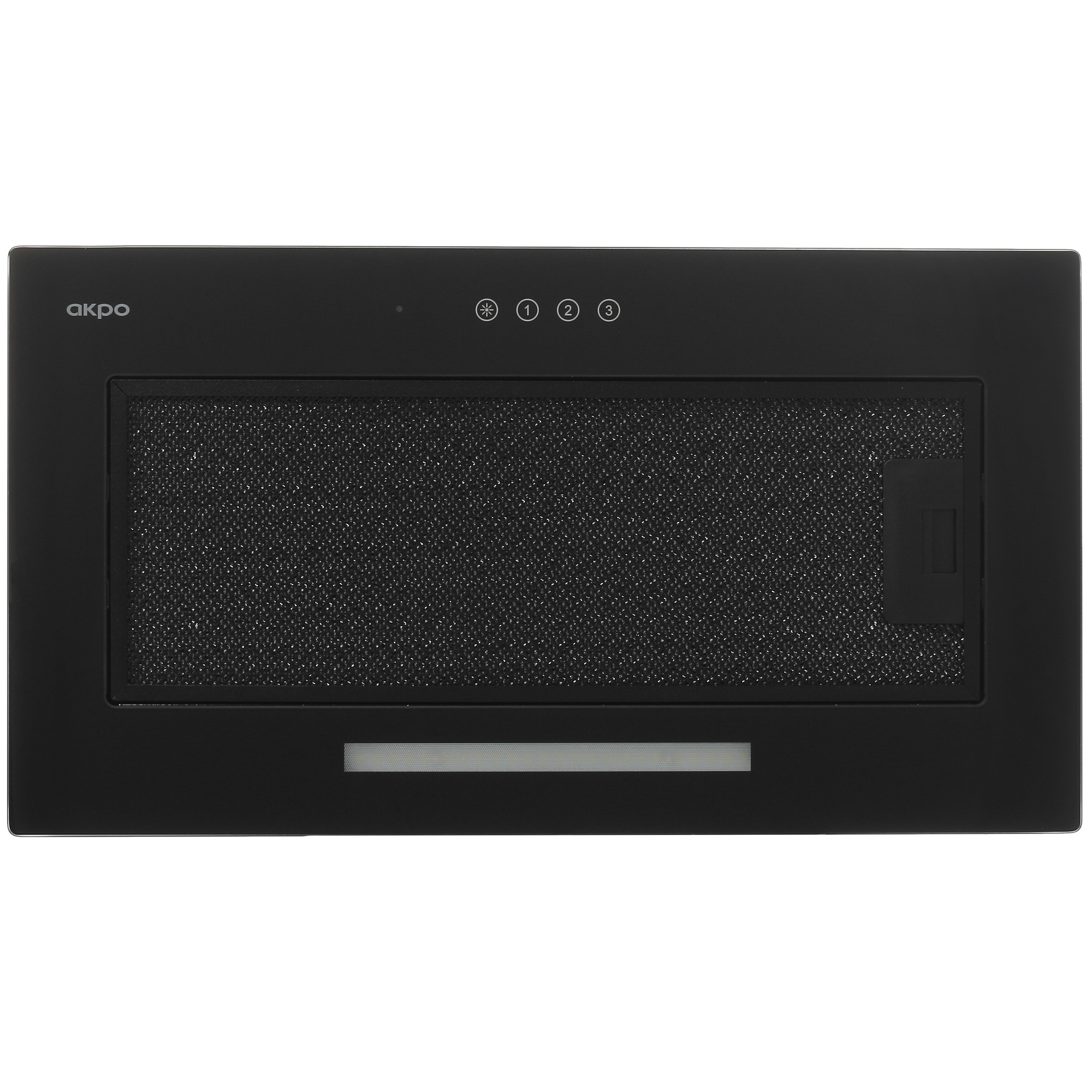 9951215 Вытяжка полновстраиваемая Akpo WK-11 Mio glass черный STDN-0041202 - Вид №5