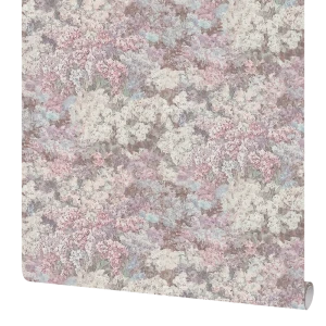 Обои флизелиновые Московская Обойная Фабрика Акварель розовые 1.06 м 4115-4