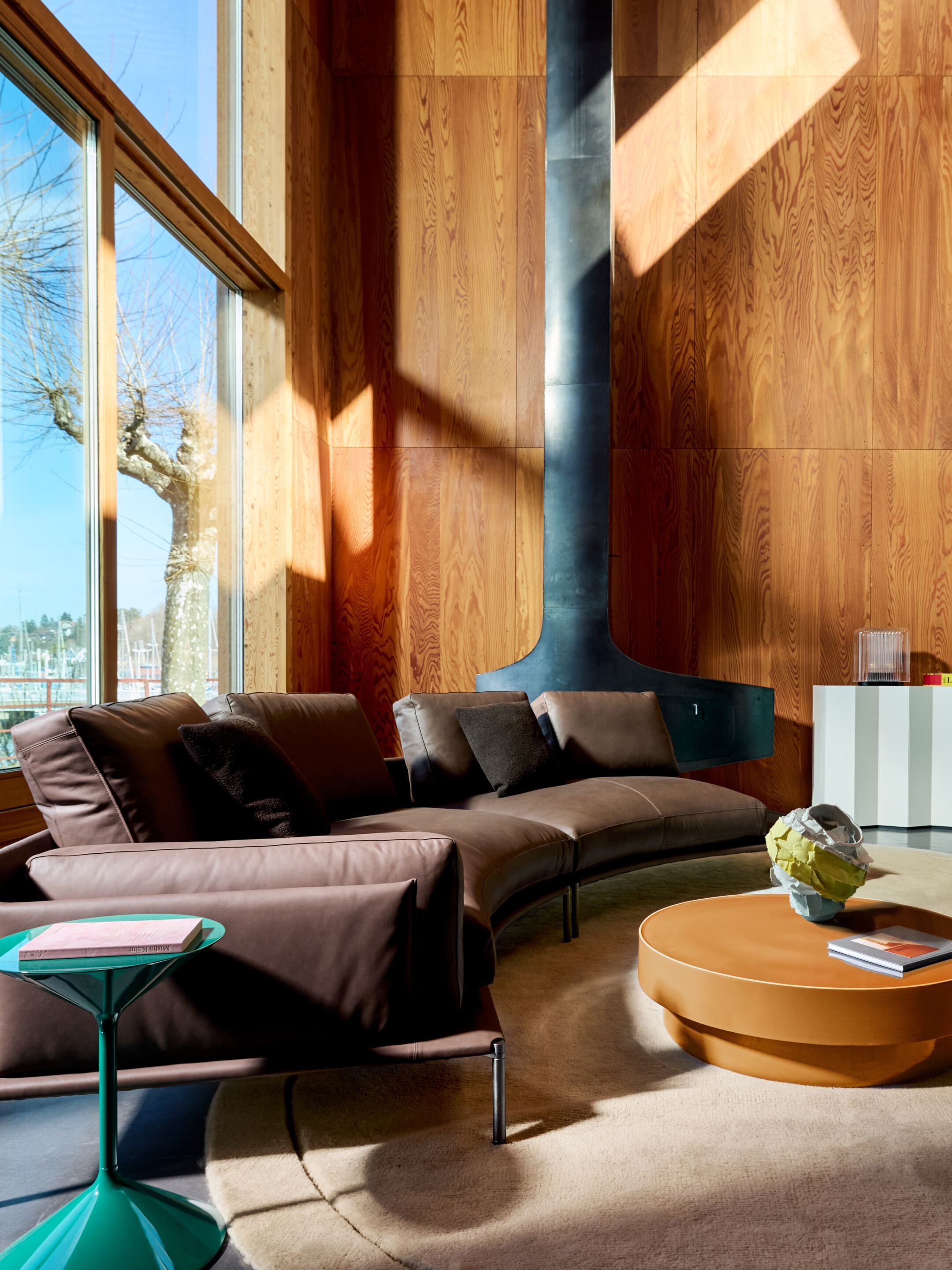 Низкий журнальный столик из керамогранита Zanotta TA.BA.CE ARCH-00020714 - Вид №2