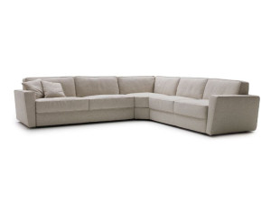 Угловой диван из ткани