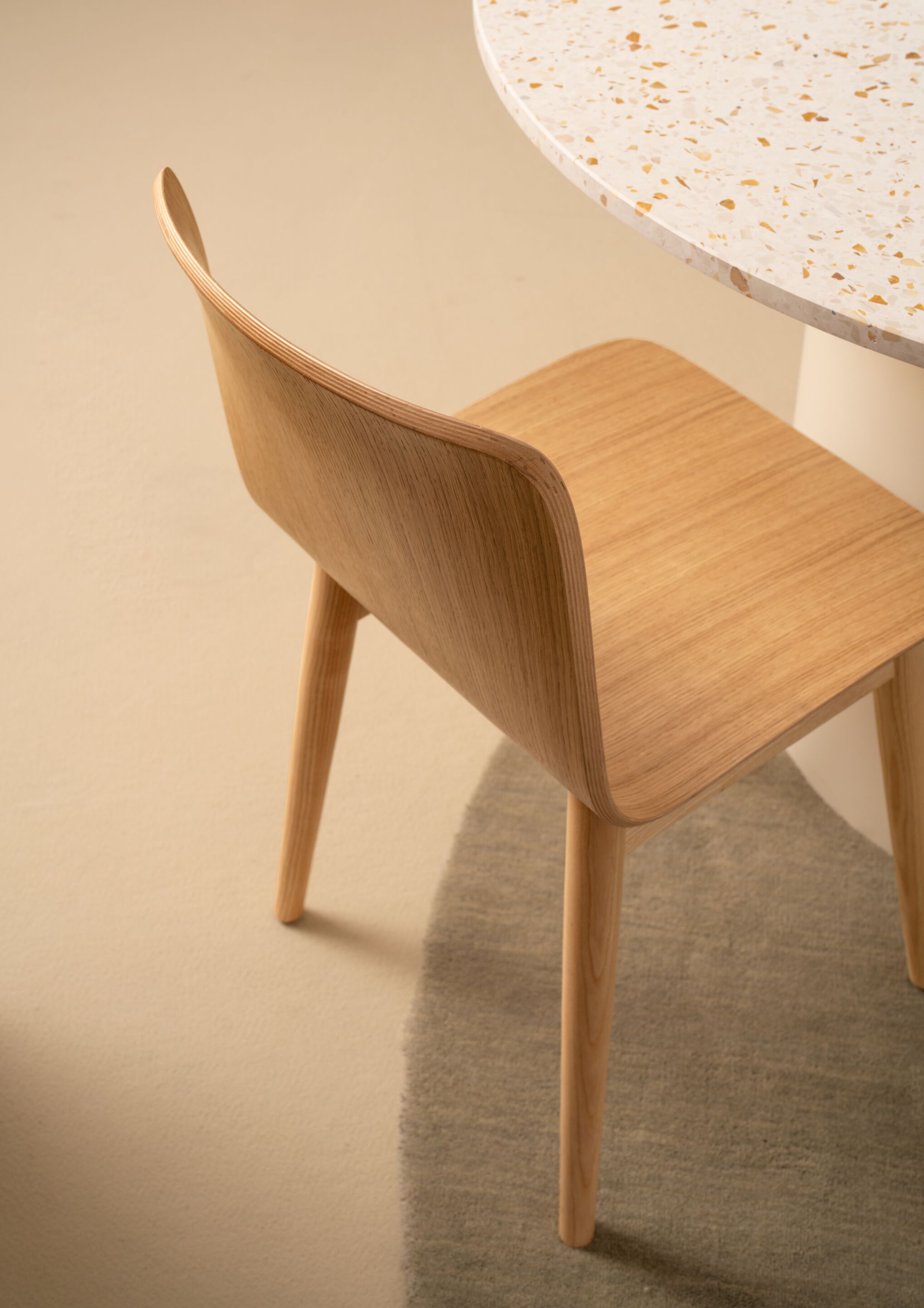 Деревянный стул без подлокотников Quinti Sedute Пэт ARCH-00077626