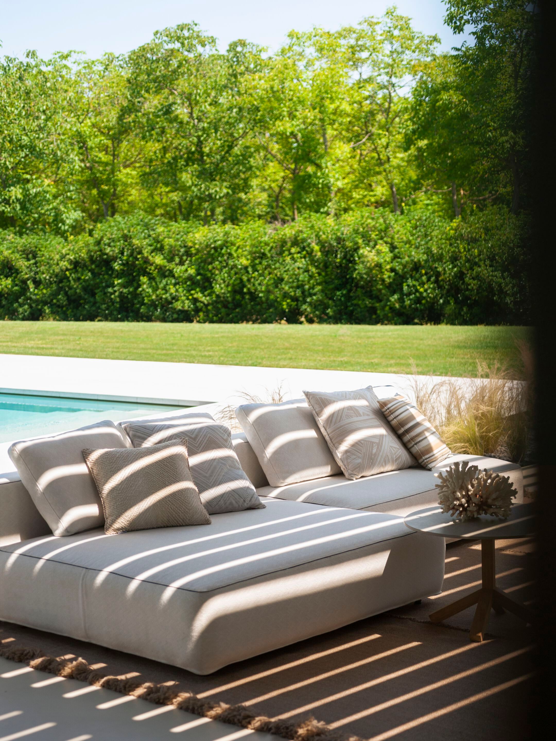 Ткань прямоугольный сад пуфик RODA ARCH-00081787 - Вид №5