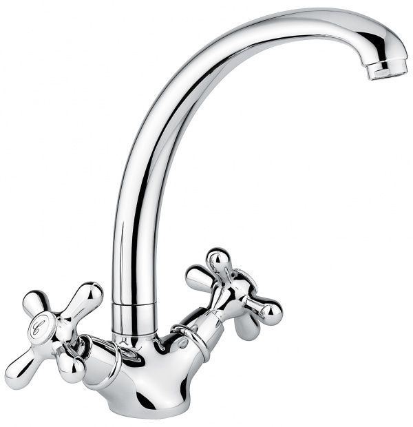 12717 OR Смеситель Deco Classic для кухни, цвет золото EMMEVI Decò classic