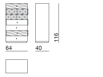 Деревянный комод Bizzotto Italia Нара ARCH-00006307 - Вид №1