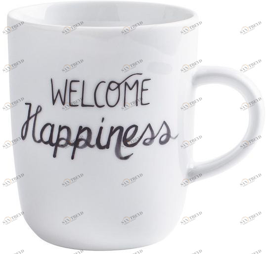575335A69784C чашка Pronto 0,35 л Добро пожаловать счастье Kahla-porzellan 
