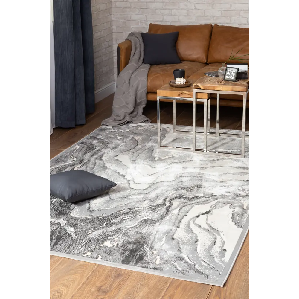 Ковер Рим 120x180 см вискоза 618 W цвет бежевый CTIM STLM-2027922 - Вид №5