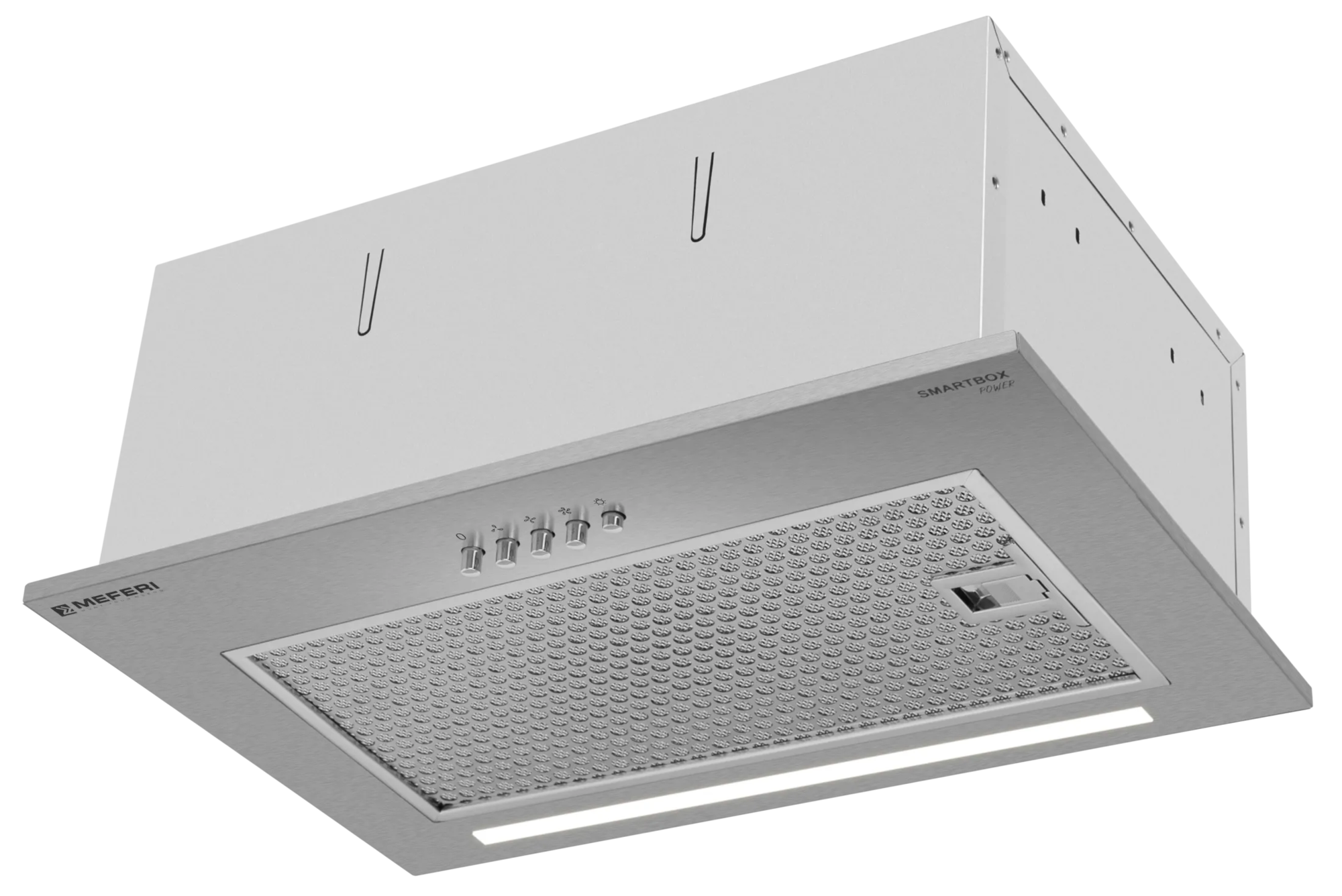 9168710 Вытяжка полновстраиваемая Meferi SMARTBOX45IX POWER серый STDN-0112876 - Вид №3