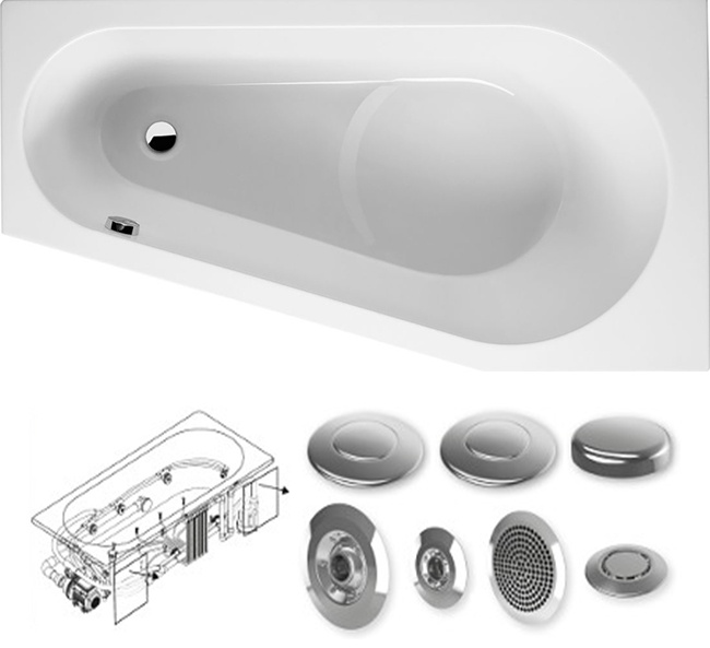 BB8000500000000_hit1 Ванна Riho Delta Santreyd - Вид №5