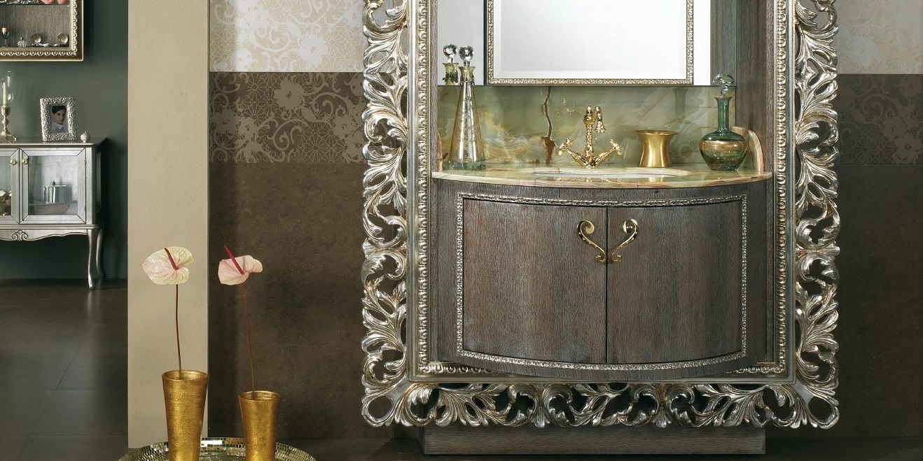 Комплект мебели для ванной 55/1 LINEATRE QUADRO’ 551 - Вид №1