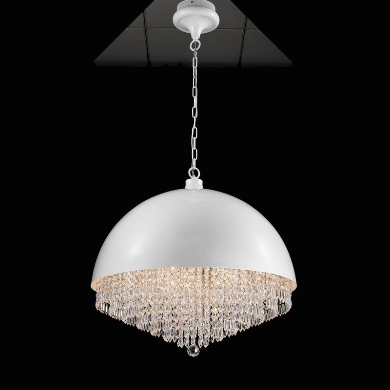 Подвесной светильник Crystal Light 15 white от Delight Collection MD2548/15 DELIGHT COLLECTION ДИЗАЙНЕРСКИЕ 243728 Белый  - Вид №1