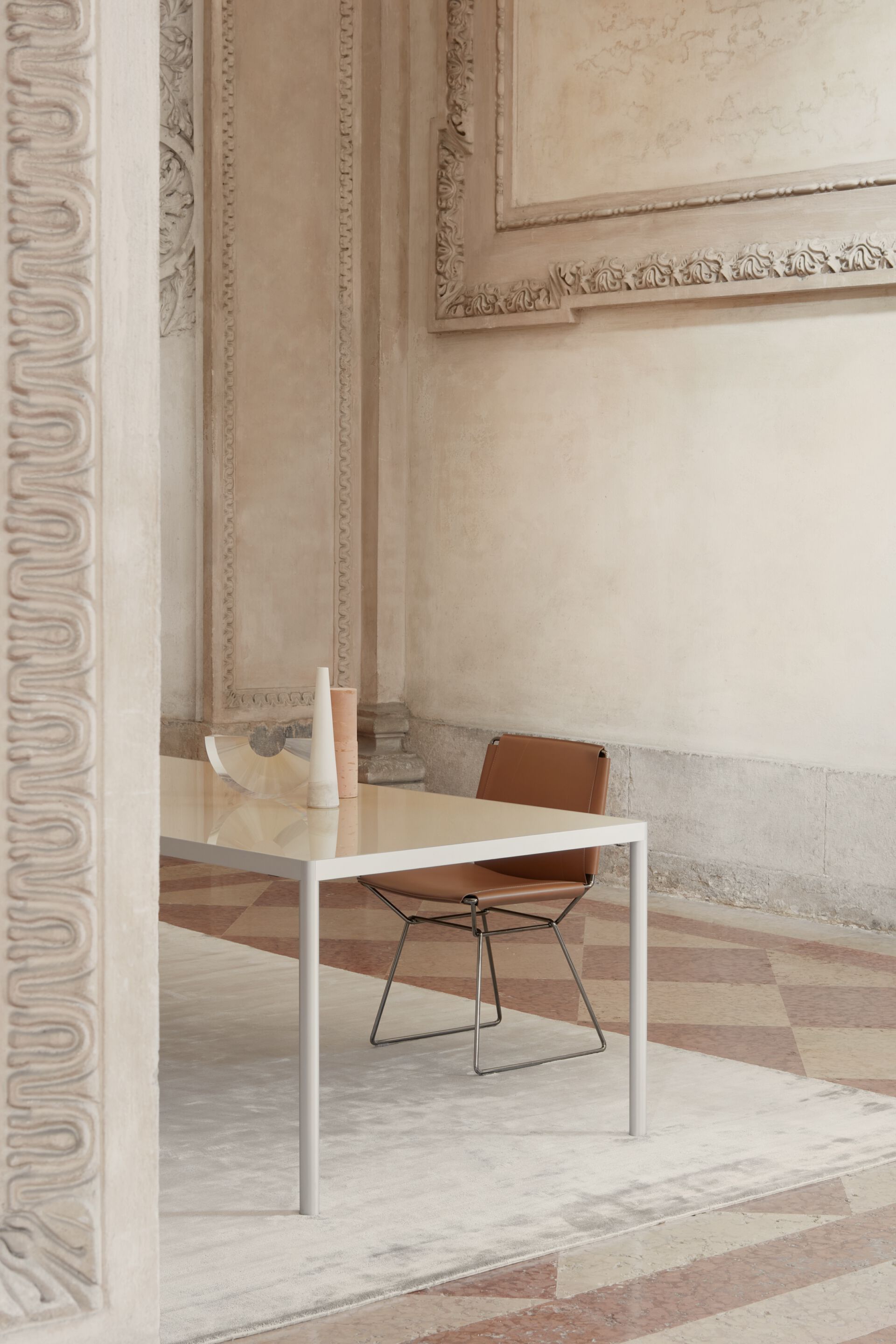 Прямоугольный Хрустальный стол MDF Italia офсет ARCH-00048817 - Вид №3