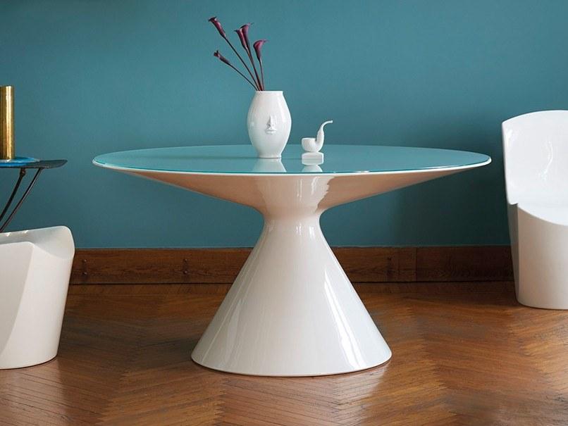 SLIDE Круглый стол из полиэтилена Ed sun-id-1408241 - Вид №1