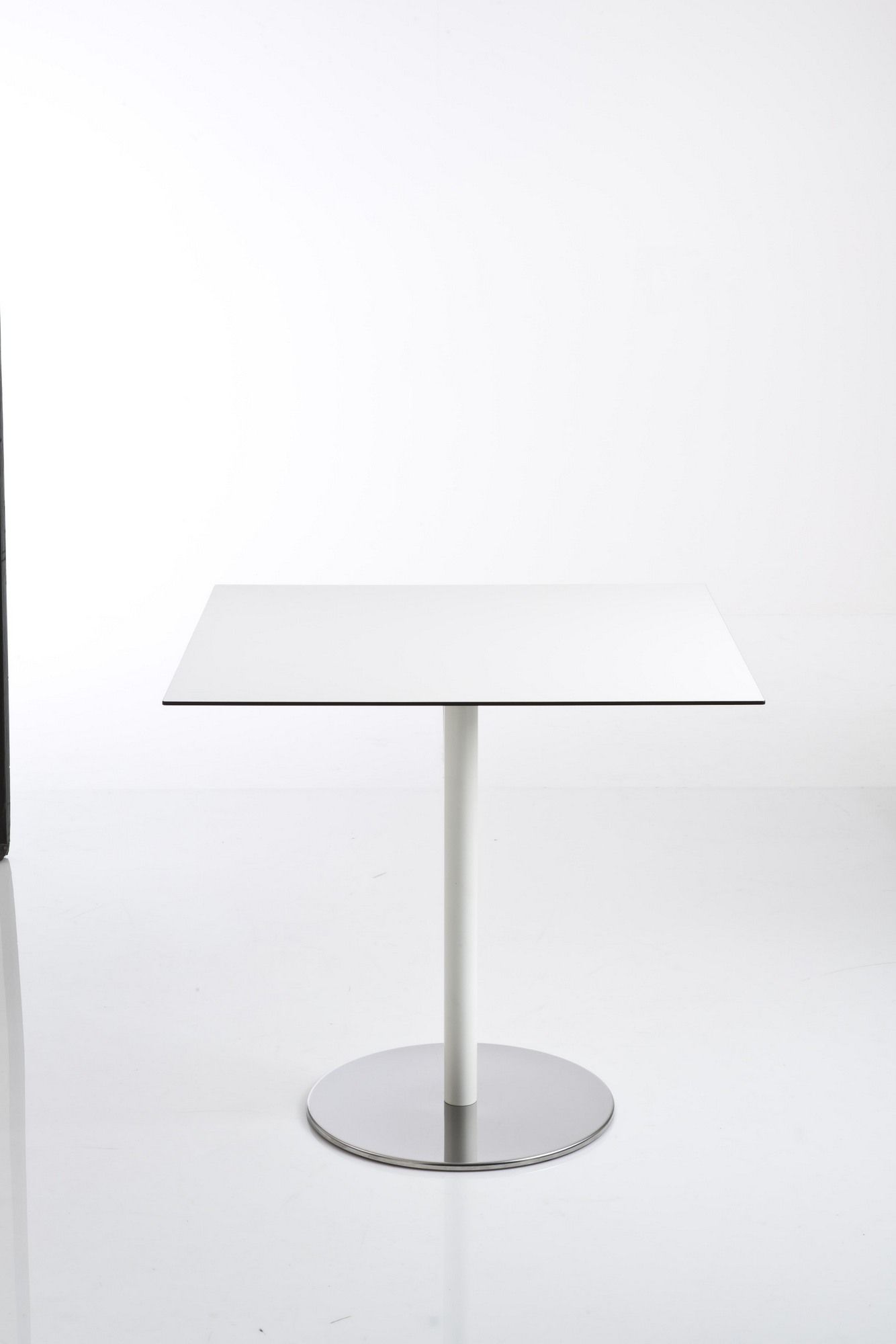 Квадратный стол HPL с основанием для спиц Luxy склеивание ARCH-00022405 - Вид №1