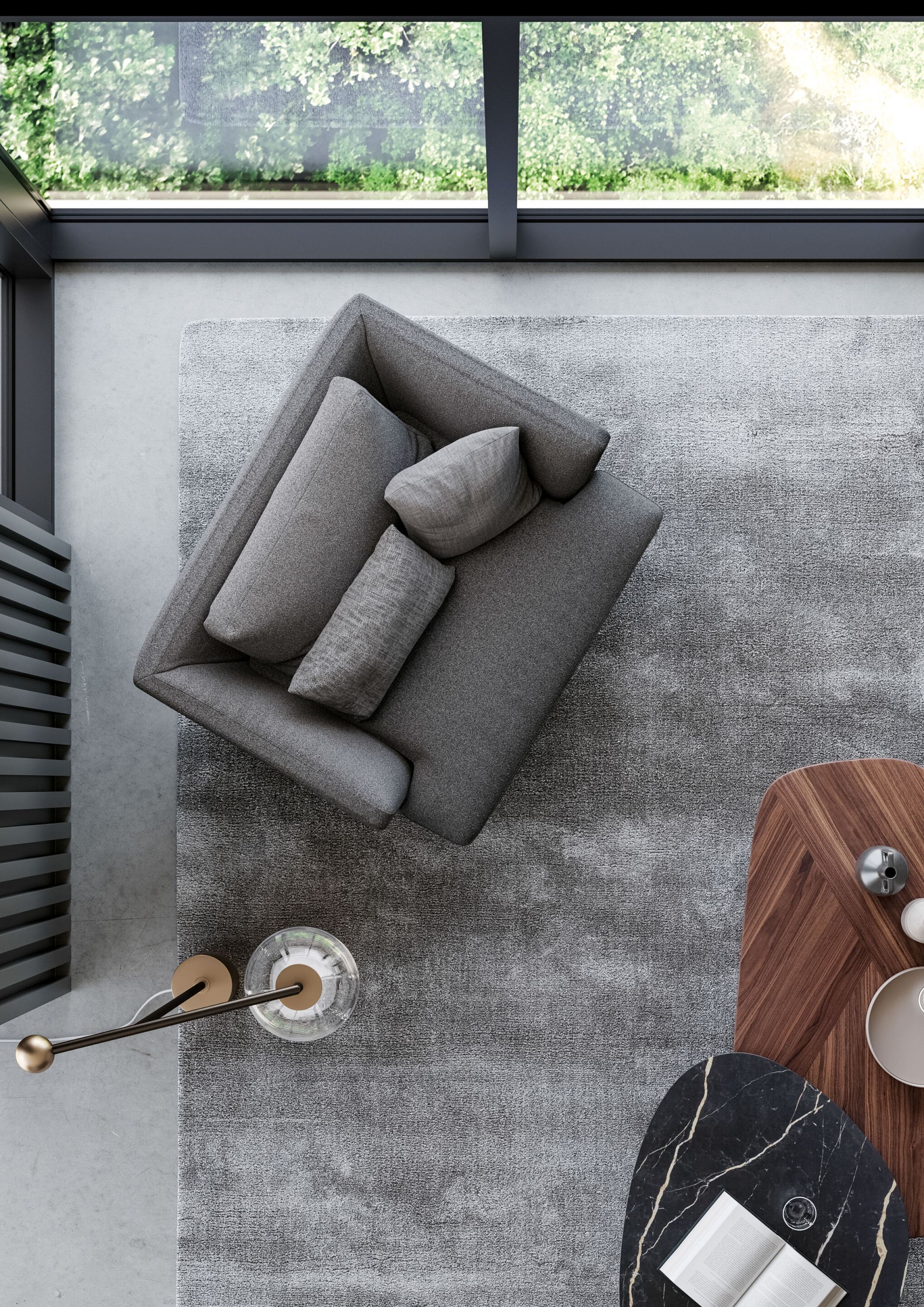 Ткань диван BONALDO Ларс ARCH-00059579 - Вид №3