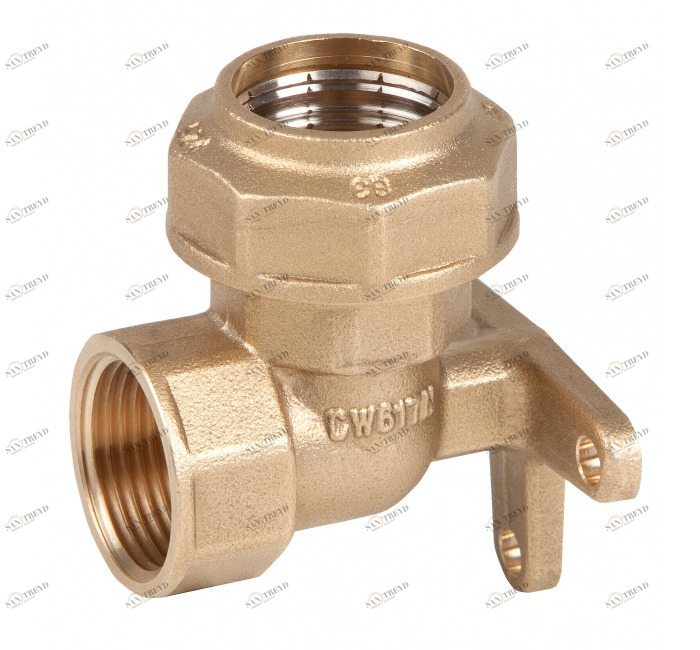 GENEBRE 0049 06 Угловой соединитель с внутренней резьбой «L» с настенным креплением 