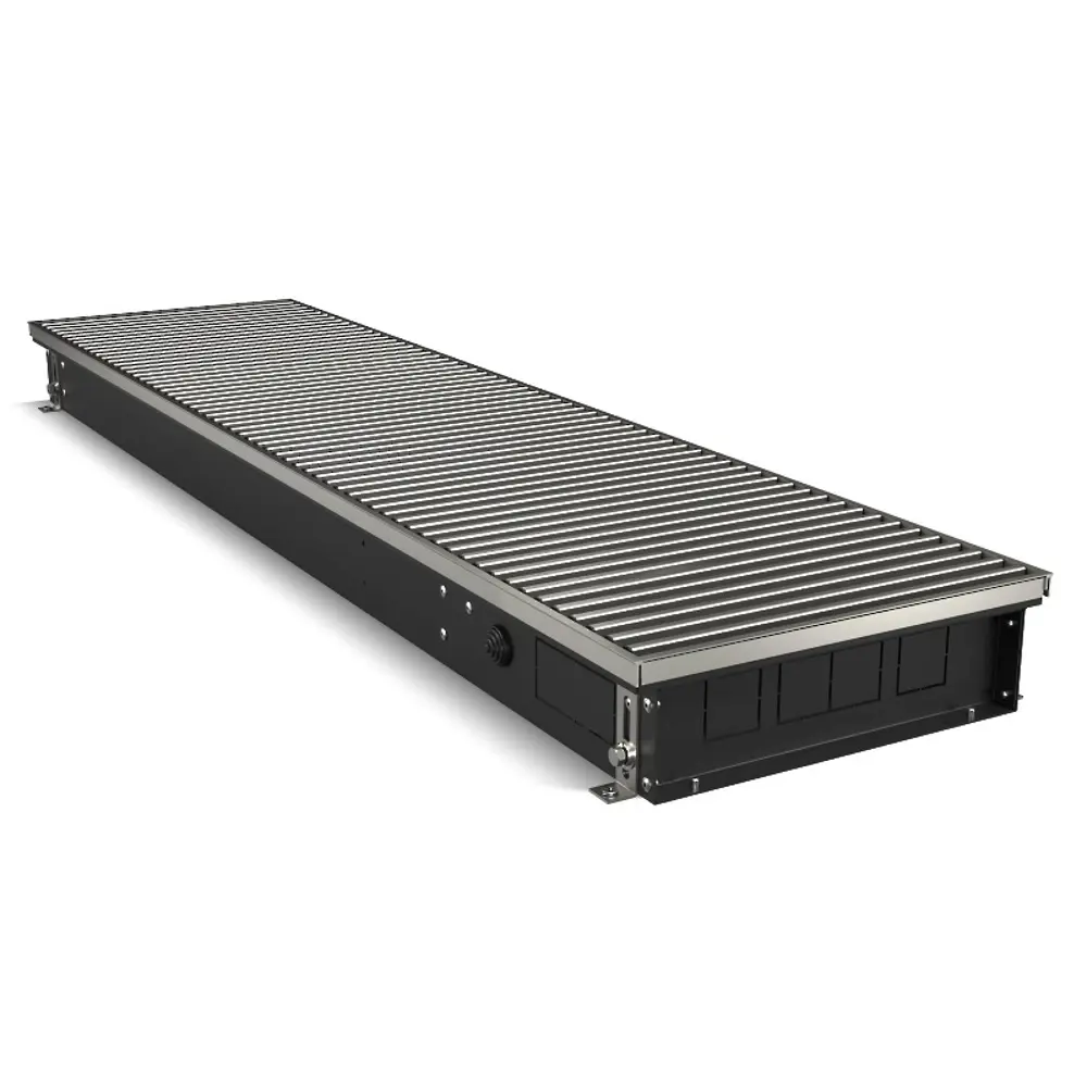 Внутрипольный конвектор Royal Thermo Atrium 2000x300x90 мм боковое подключение 1 теплообменник с решеткой STLM-2158151 - Вид №1