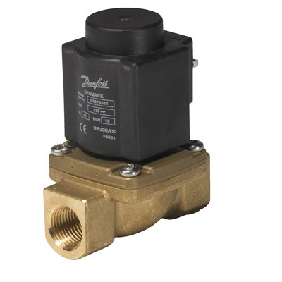Danfoss EV225B — двухходовые электромагнитные клапаны для пара EV 225B Клапан электромагнитный 032U380431 