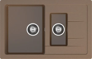 Кухонная мойка Искусственный камень QUADRO S301 GranFest