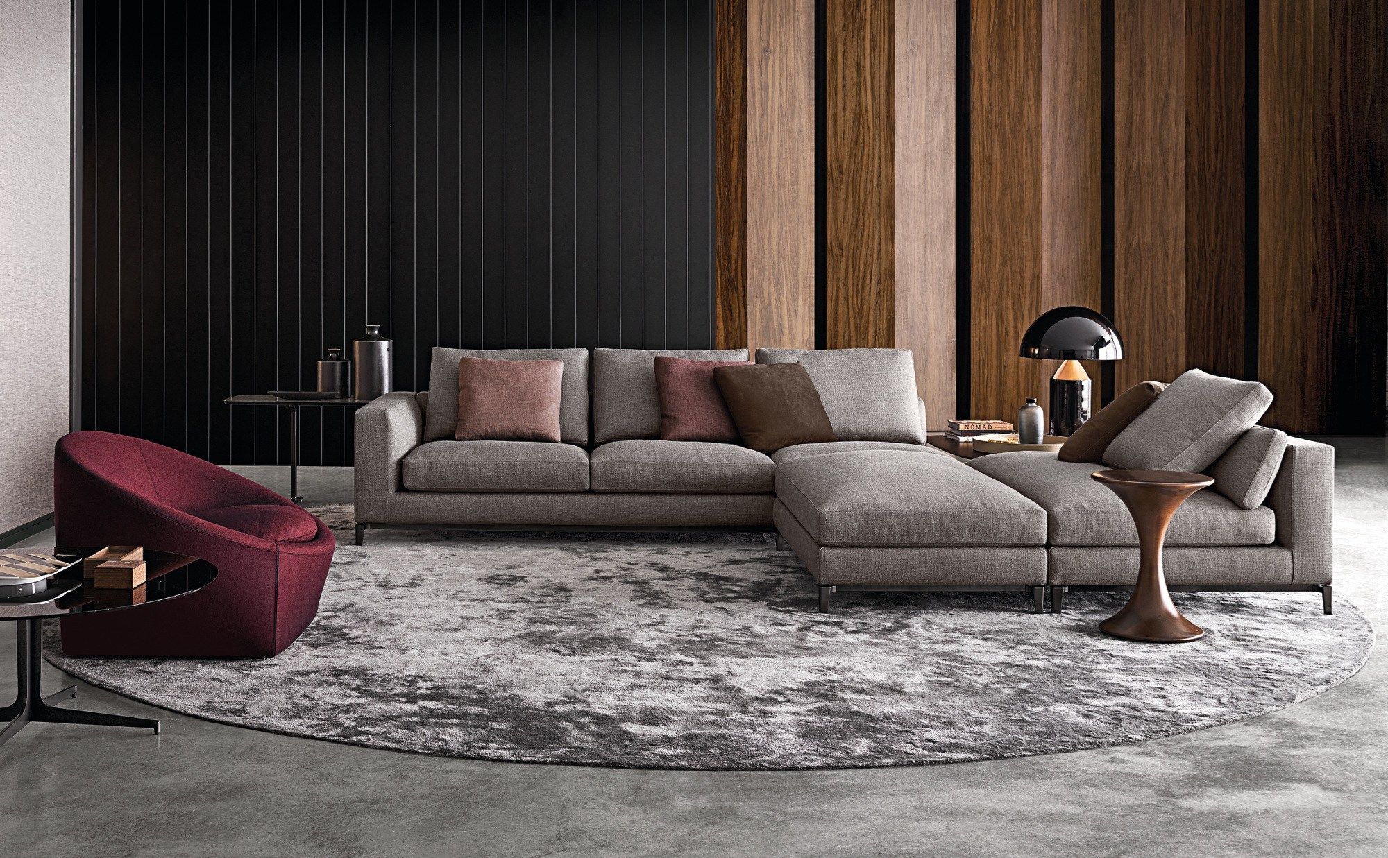 Ткань диван Minotti Andersen System ARCH-00123299 - Вид №6