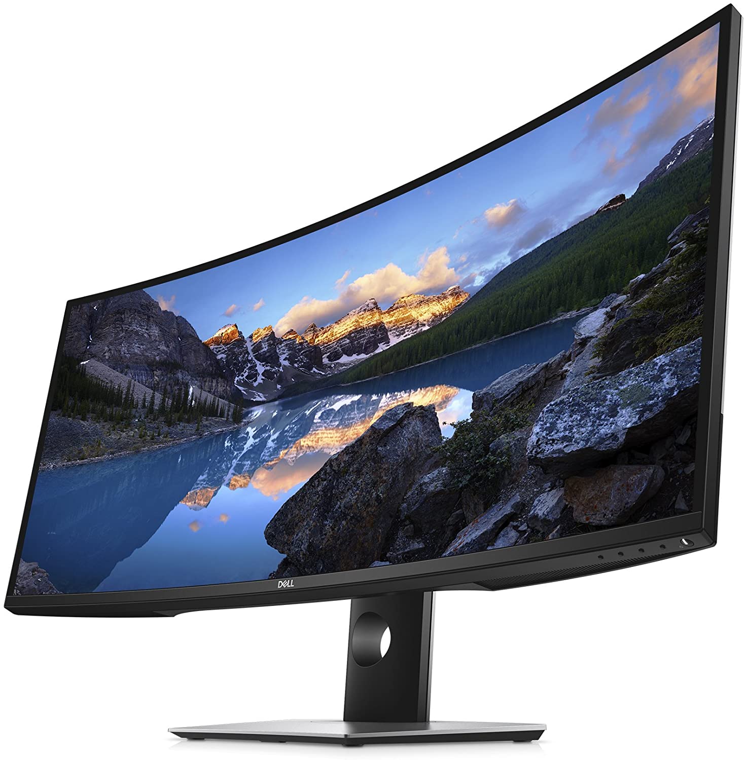 3821-9565 u3821dw, 37.5", ips, 3840x1600, 5ms, 300cd/m2, 1000:1, height adjustable, 2xhdmi, dp, 5xusb 3.2, 2xusb-c, 2x9w spkr, black, 3 y Dell Dell UltraSharp Santreyd  - Вид №6