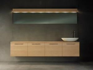 Moab80 Подвесная тумба под умывальник из натурального спиленного дуба Block2