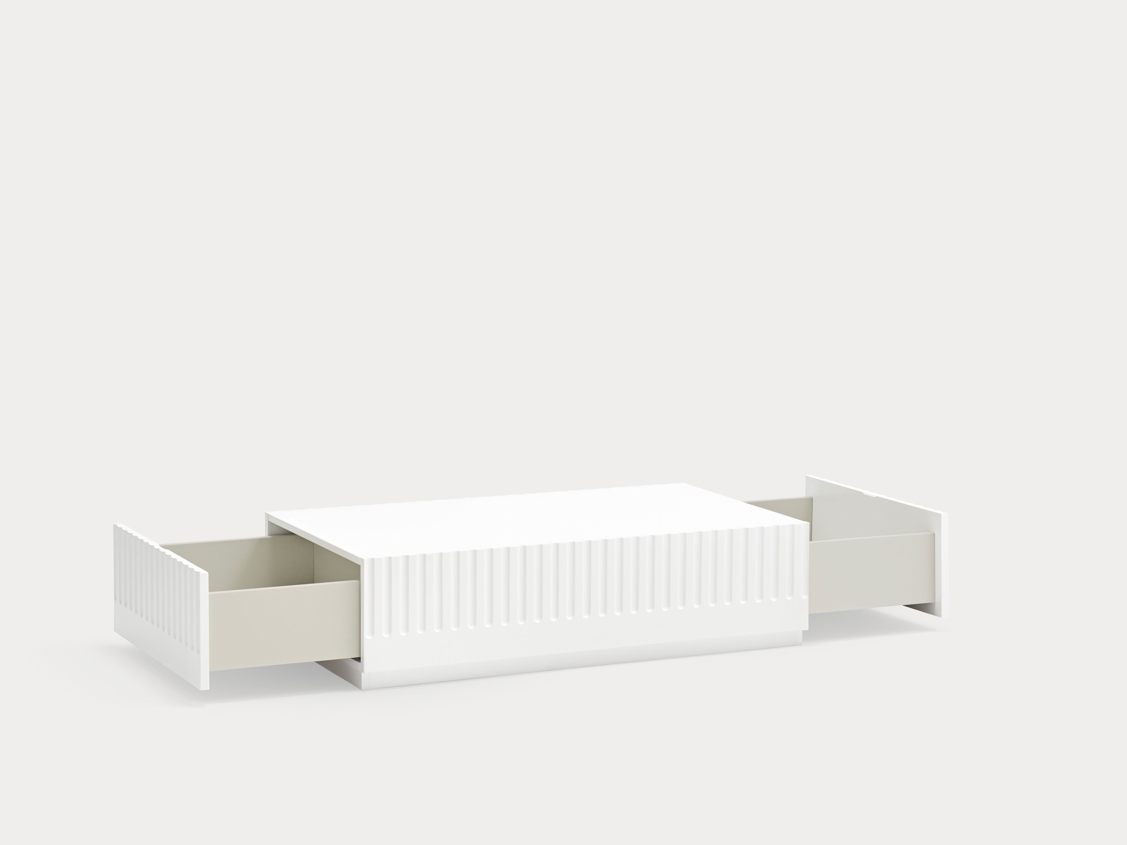 Низкий журнальный столик из МДФ с отсеком для хранения TEULAT Doric ARCH-00068030 - Вид №2