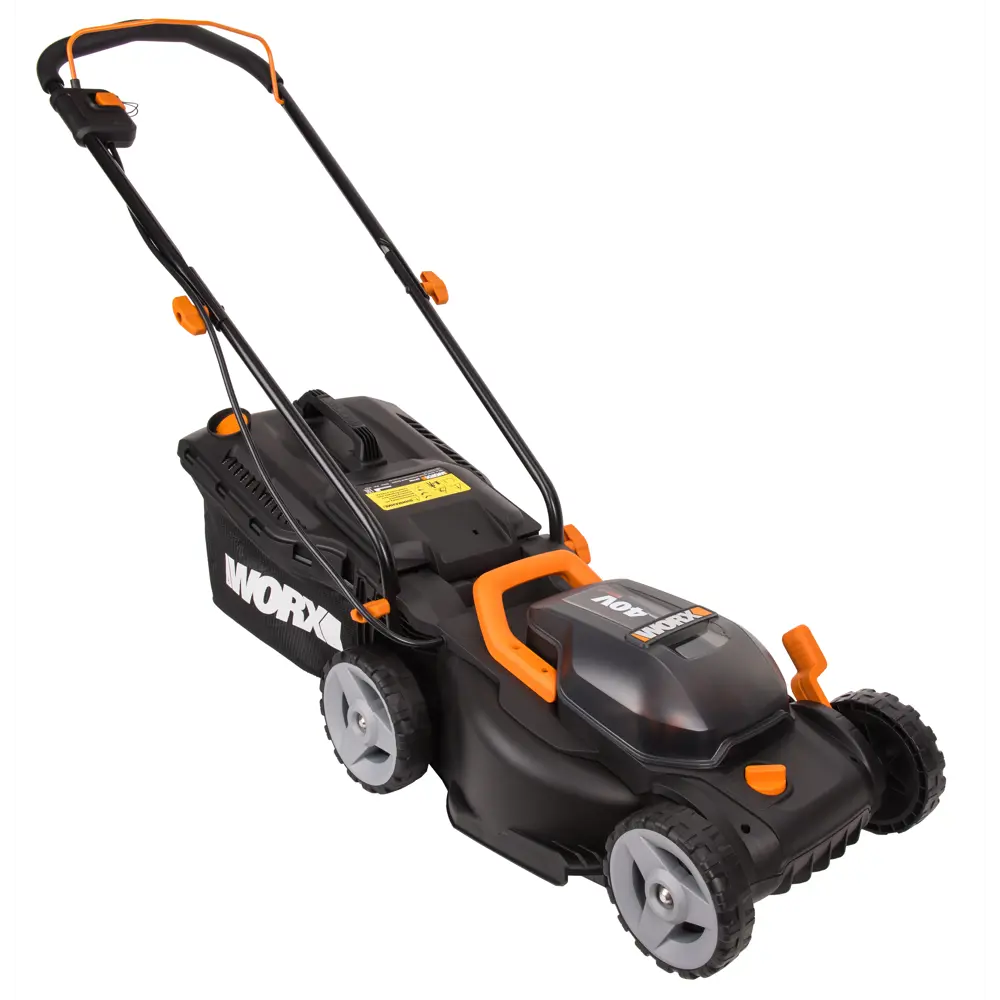 Аккумуляторная газонокосилка WORX WP770E 40В с системой IntelliCut 82600067 STLM-0031098 - Вид №9