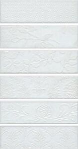 Кампьелло белый, из 6 частей 8.5х28.5