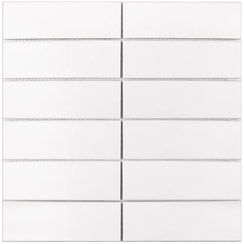 Мозаика керамическая Smart Mosaic Homework White Matt 29.9x29.9 см цвет белый 82909300 STLM-2171490 - Вид №2